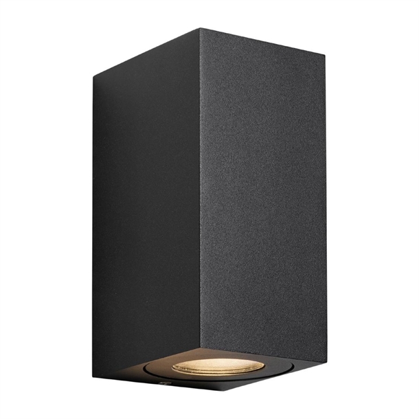 Nordlux Canto Maxi Kubi 2 Outdoor Wall Light Seaside Black (Direct)