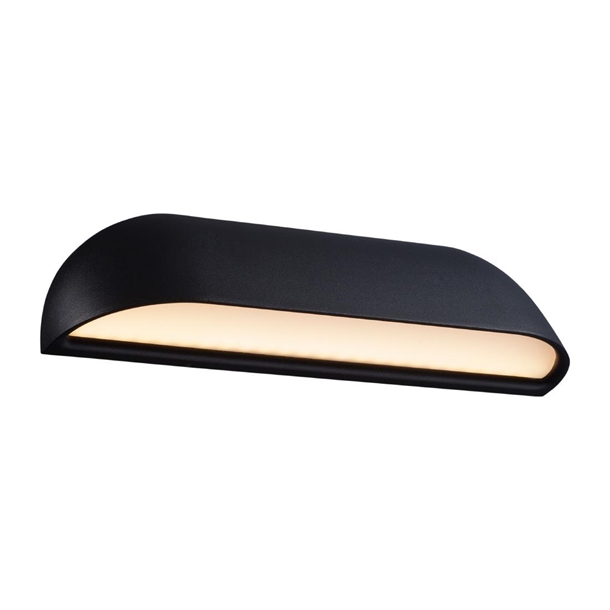 Nordlux Front 26 Outdoor Wall Light Black (Direct)