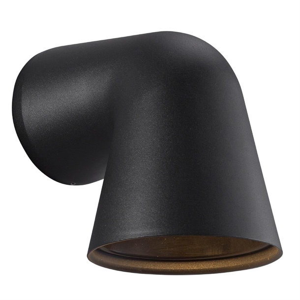 Nordlux Front Single Outdoor Wall Light Black (Direct)
