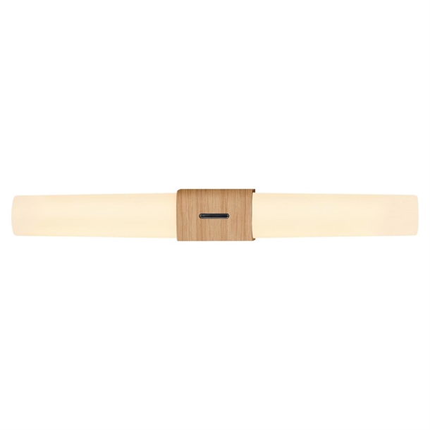 Nordlux Helva Double Basic Indoor Wall Light Wood Foil (Direct)