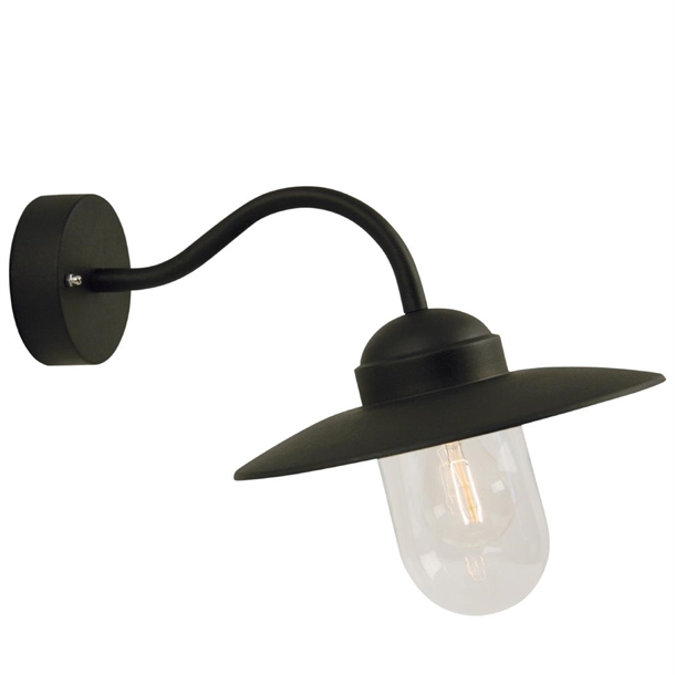 Nordlux Luxembourg Outdoor Wall Light Black (Direct)