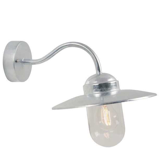 Nordlux Luxembourg Outdoor Wall Light Galvanized (Direct)