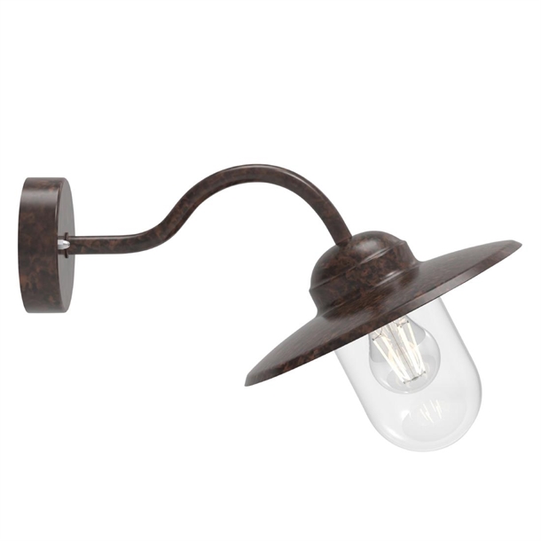 Nordlux Luxembourg Outdoor Wall Light Rusty (Direct)