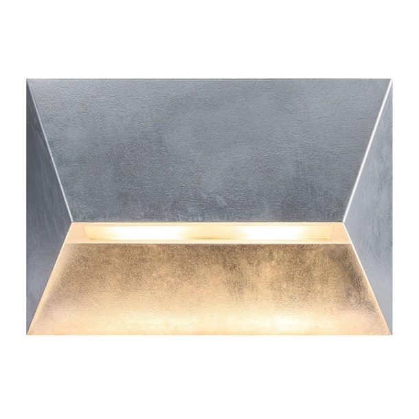 Nordlux Pontio 27 Outdoor Wall Light Galvanized (Direct)