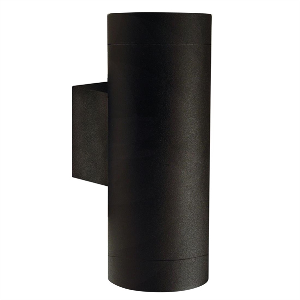 Nordlux Tin Maxi Double Outdoor Wall Light Black (Direct)