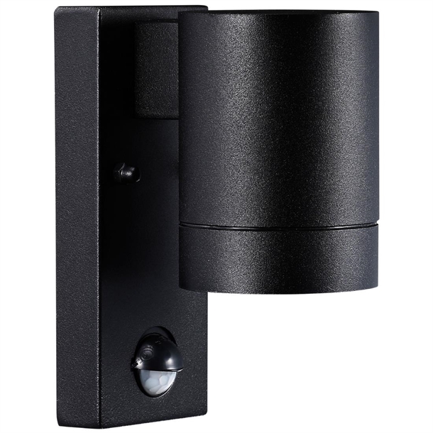 Nordlux Tin Maxi Sensor Outdoor Wall Light Black (Direct)