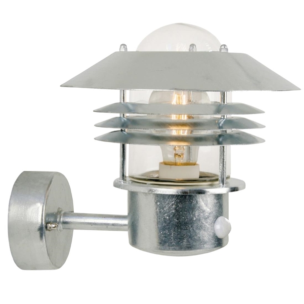 Nordlux Vejers Sensor Outdoor Wall Light Galvanized (Direct)