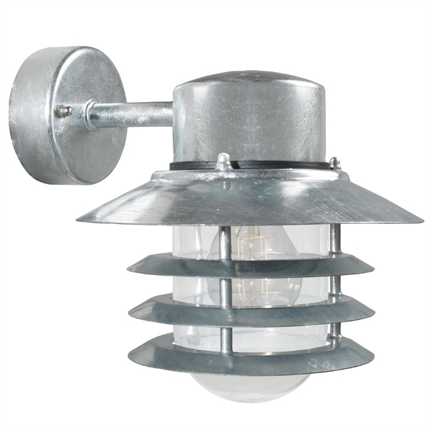 Nordlux Vejers Down Outdoor Wall Light Galvanized (Direct)