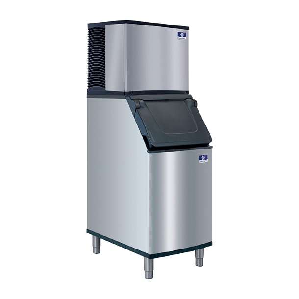 Manitowoc Ice M Series Modular Half Dice Ice Machine w/ Bin - 166kg/24Hr (B2B)