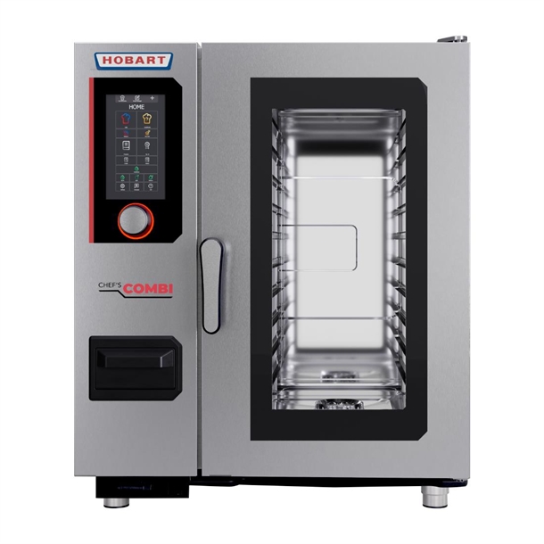 Hobart Chefs Combi Natural Gas Oven 10xGN 1/1 25kW (Direct)