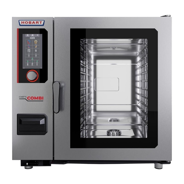Hobart Chefs Combi Natural Gas Oven 10xGN 2/1 38.5kW(Direct)
