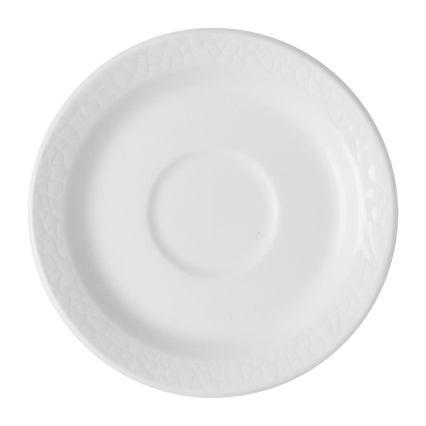 Churchill Viana White Saucer - 150mm (Pack 12) (B2B)