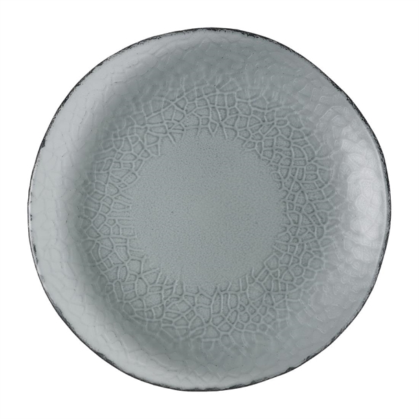 Churchill Viana Dusk Organic Glass Plate - 295mm (Pack 6) (B2B)