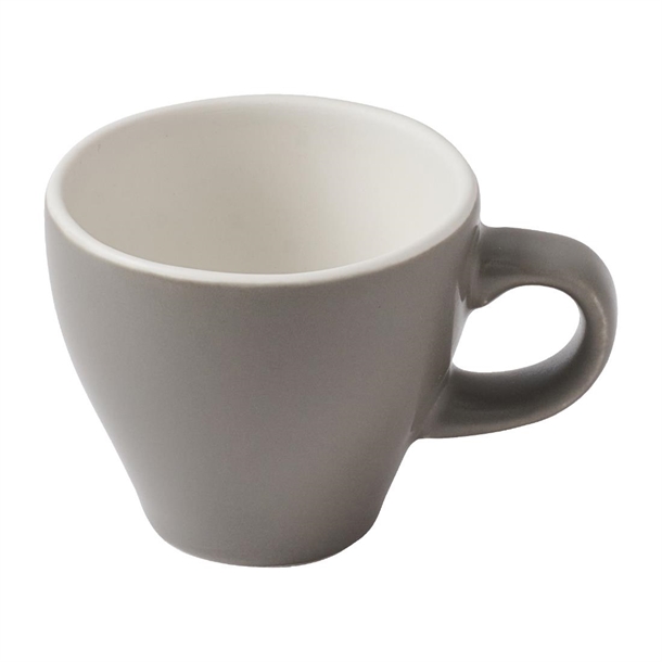 Churchill Grey Tulip Cup - 100ml (Pack 12) (B2B)