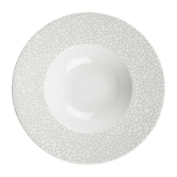 Churchill Viana Charcoal Grey Wide Rim Bowl - 240mm (Pack 12) (B2B)