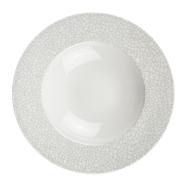Churchill Viana Charcoal Grey Wide Rim Bowl - 280mm (Pack 12) (B2B)