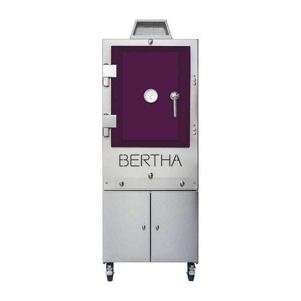 Bertha Professional Original Charcoal Oven - Aubergine (Direct)