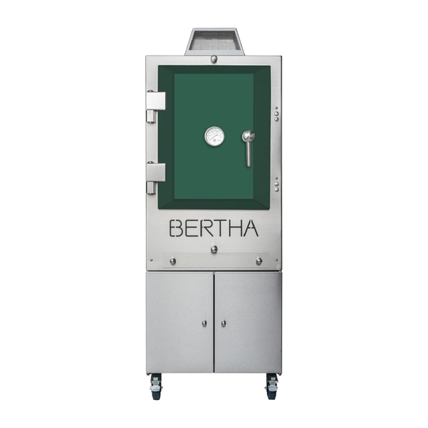 Bertha Professional Original Charcoal Oven - British Racing Green