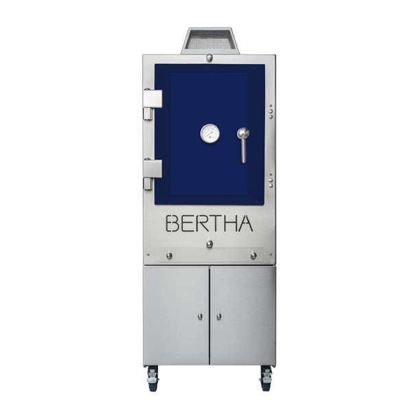 Bertha Professional Original Charcoal Oven - Dark Blue