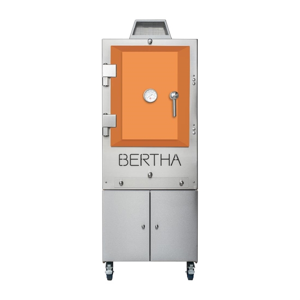 Bertha Professional Original Charcoal Oven - Orange