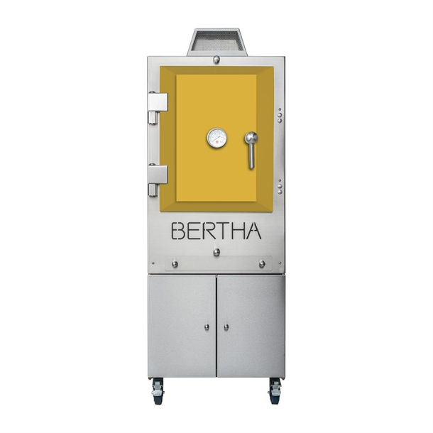 Bertha Professional Original Charcoal Oven - Yellow