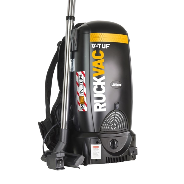V-Tuf Ruckvac M Class Battery Powered Back Pack Vacuum (Direct)