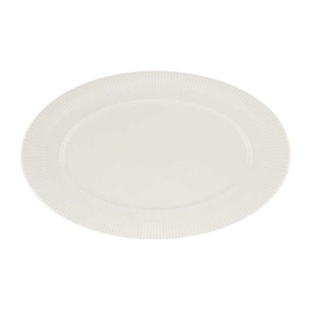 Vibes Rimmed Oval Plate - 240x150mm (Pack 12) (B2B)