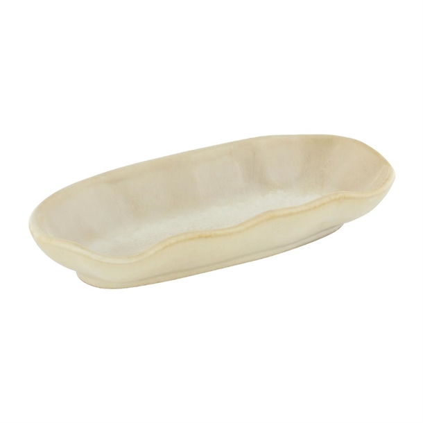 Nami Oval Plate Dune - 150x70mm (Pack 6) (B2B)