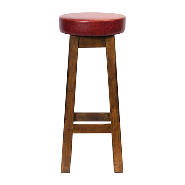 Wessex High Stool Vintage with Bison Bordeaux Seat (Pack 2) (Direct)