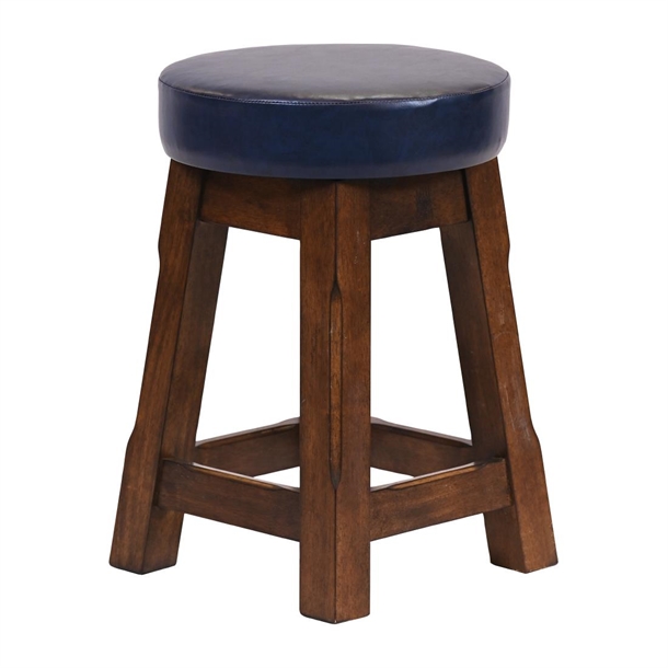 Wessex Low Stool Vintage with Bison Midnight Seat (Pack 2) (Direct)