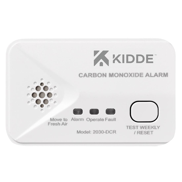 Co Alarm Alkaline Batteries with 10-Year Sensor Life
