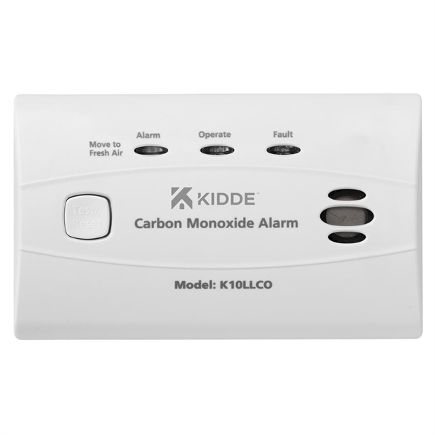 Co Alarm with 10 Year Integrated Battery