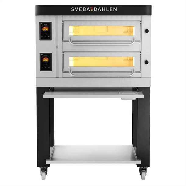 Sveba Dahlen P402 Pizza Oven Double Deck Electric - 13.4kW (Direct)