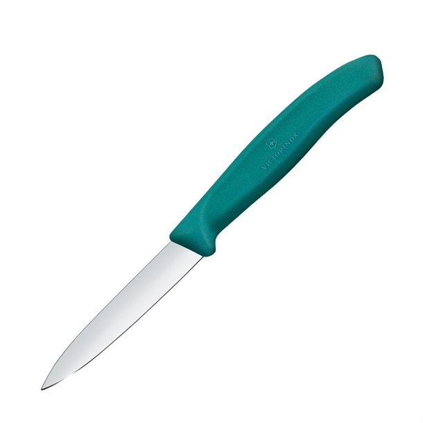 Victorinox Swiss Classic Paring knife Straight Pointed Green - 8cm (Pack 2)
