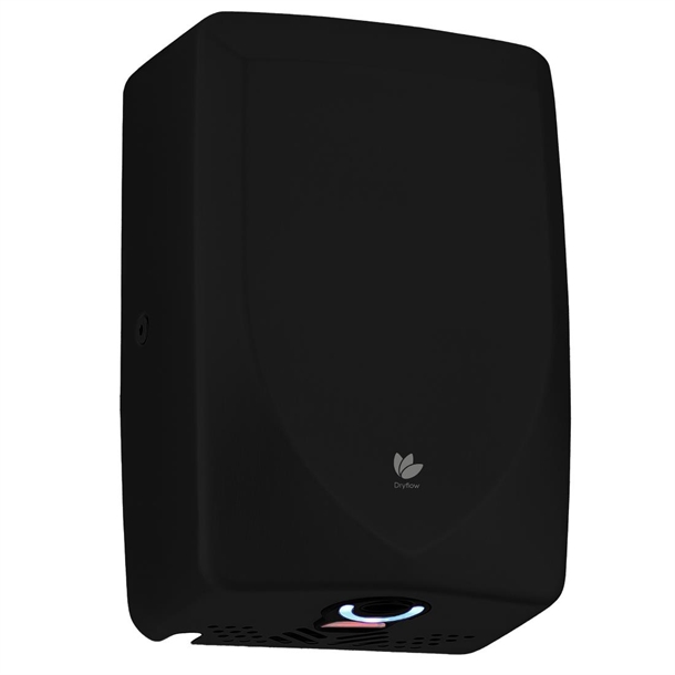 Dryflow Slimforce Hand Dryer Black (Direct)