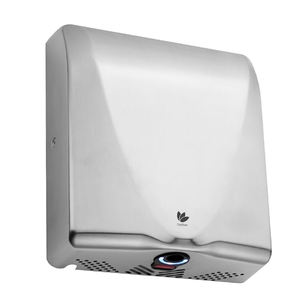 Dryflow BulletDri Plus Hand Dryer with HEPA Brushed Satin (Direct)