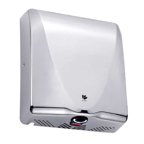 Dryflow BulletDri Plus Hand Dryer with HEPA Polished Chrome (Direct)