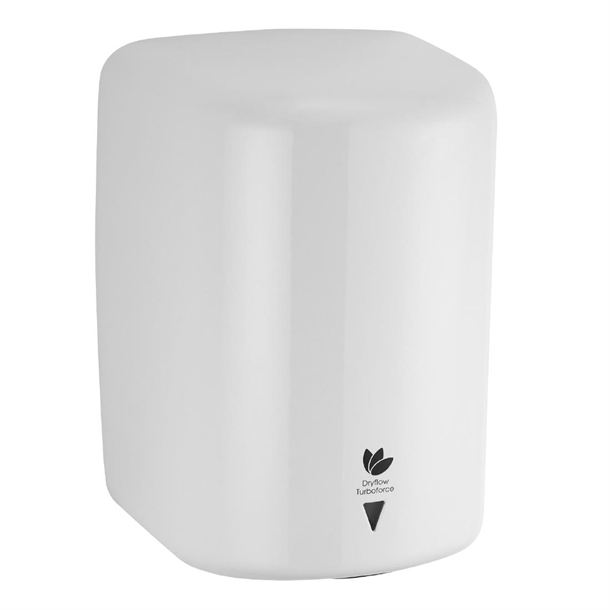 Dryflow Turboforce Hand Dryer White TF01 (Direct)