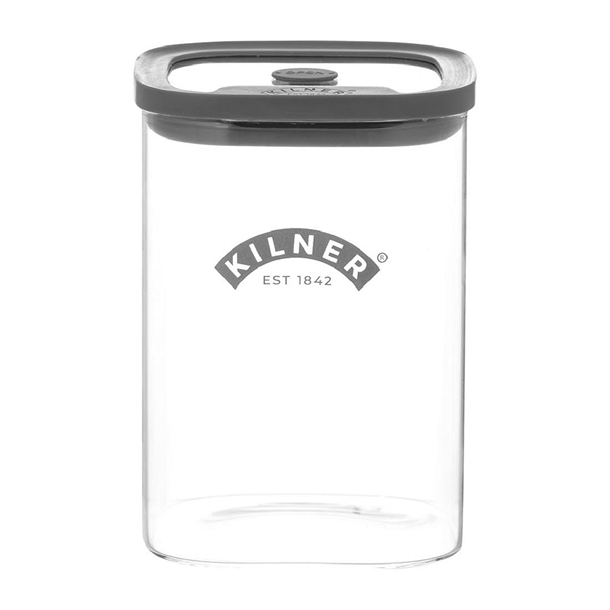Kilner Fresh Storage Square Jar - 1ltr