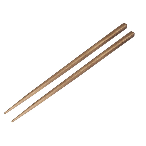 Olympia Miso Acacia Wood Chopsticks - 270mm (Box 12 Pairs)