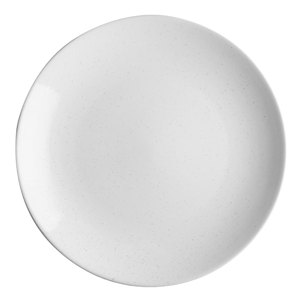Assiettes plates blanches Olympia Origin 260mm (lot de 4)