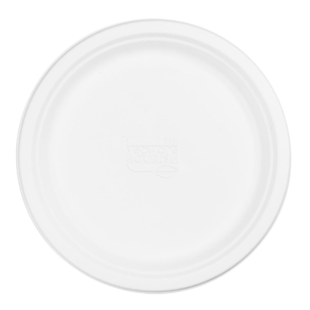 Vegware Nourish Moulded Fibre Plate - 10" (Pack 500)