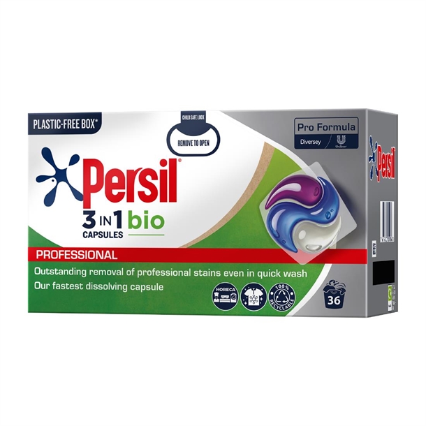 Persil Pro-Formula 3in1 Bio Laundry Capsules (Pack 3 x 36)