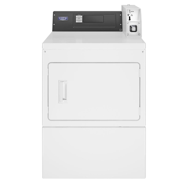 Maytag MDE20PDFGW American-Style Coin Drop Ready Vented Dryer 10.5kg (B2B)