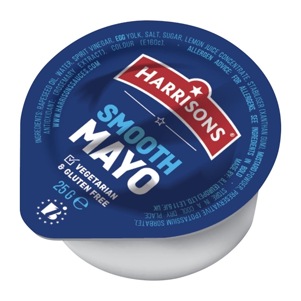 Harrisons Mayonnaise Dip Pots - 100x25g