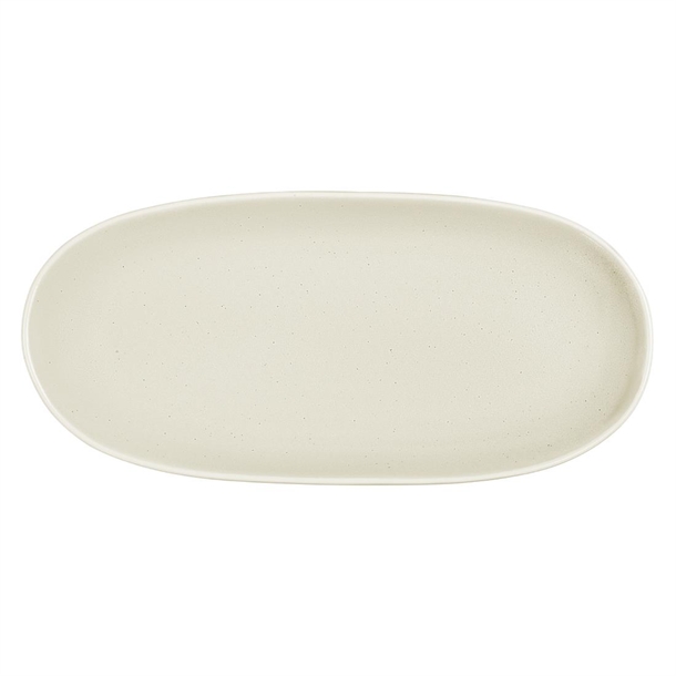 Olympia Chia Sand Oval Plate - 280x135x32mm (Box 6)