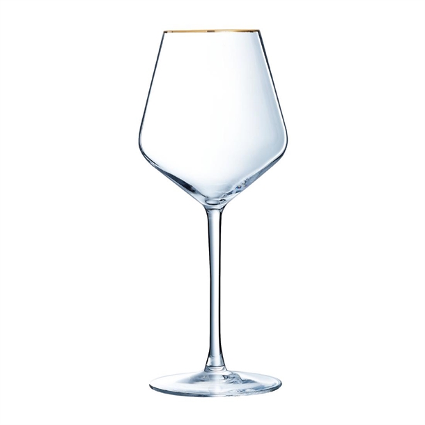 Arc Ultime Gold Band Wine - 470ml(Pack 8) (B2B)