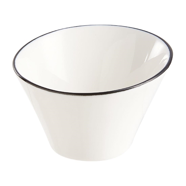 Arc Appetizer Black Line Ludico Bowl - 95mm (Pack 24) (B2B)