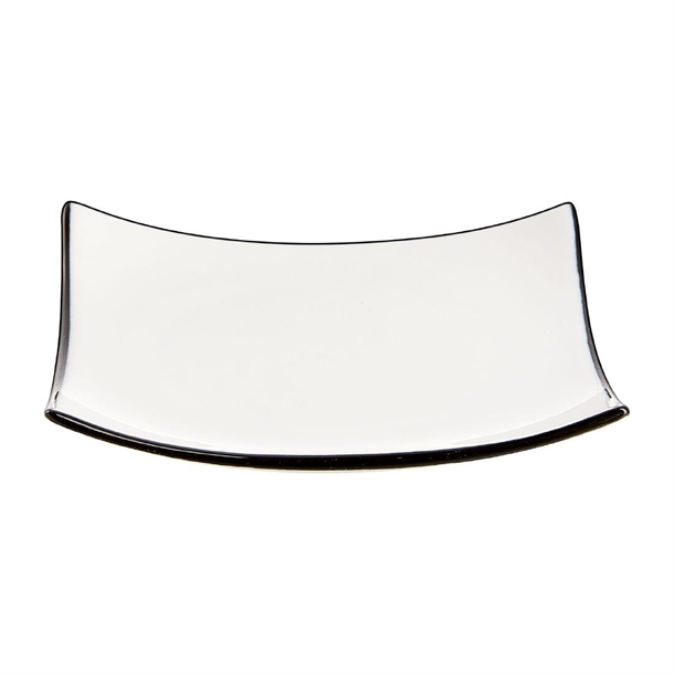 Arc Appetizer Black Line Square Small Bowl - 95mm (Pack 24) (B2B)