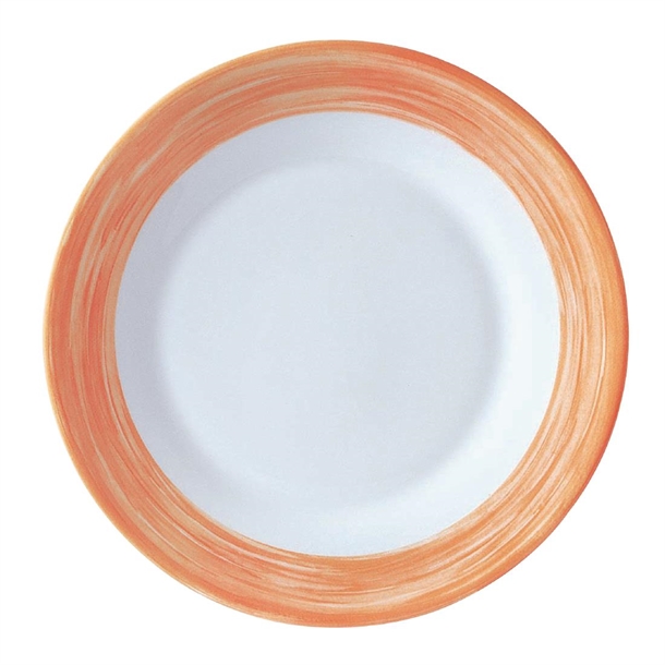 Arc Brush Orange Plate - 235mm (Pack 24) (B2B)